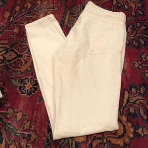 J. Brand white skinnies